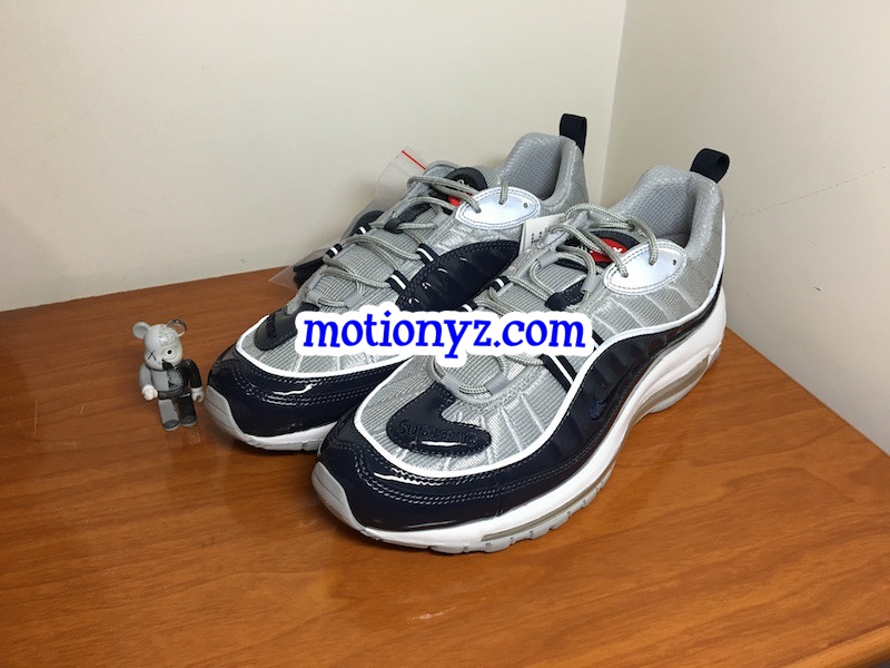 Nike Air Max 98 Supreme Blue Silver